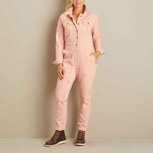 Duluth Women’s Coveralls. Light Pink. Size Medium.